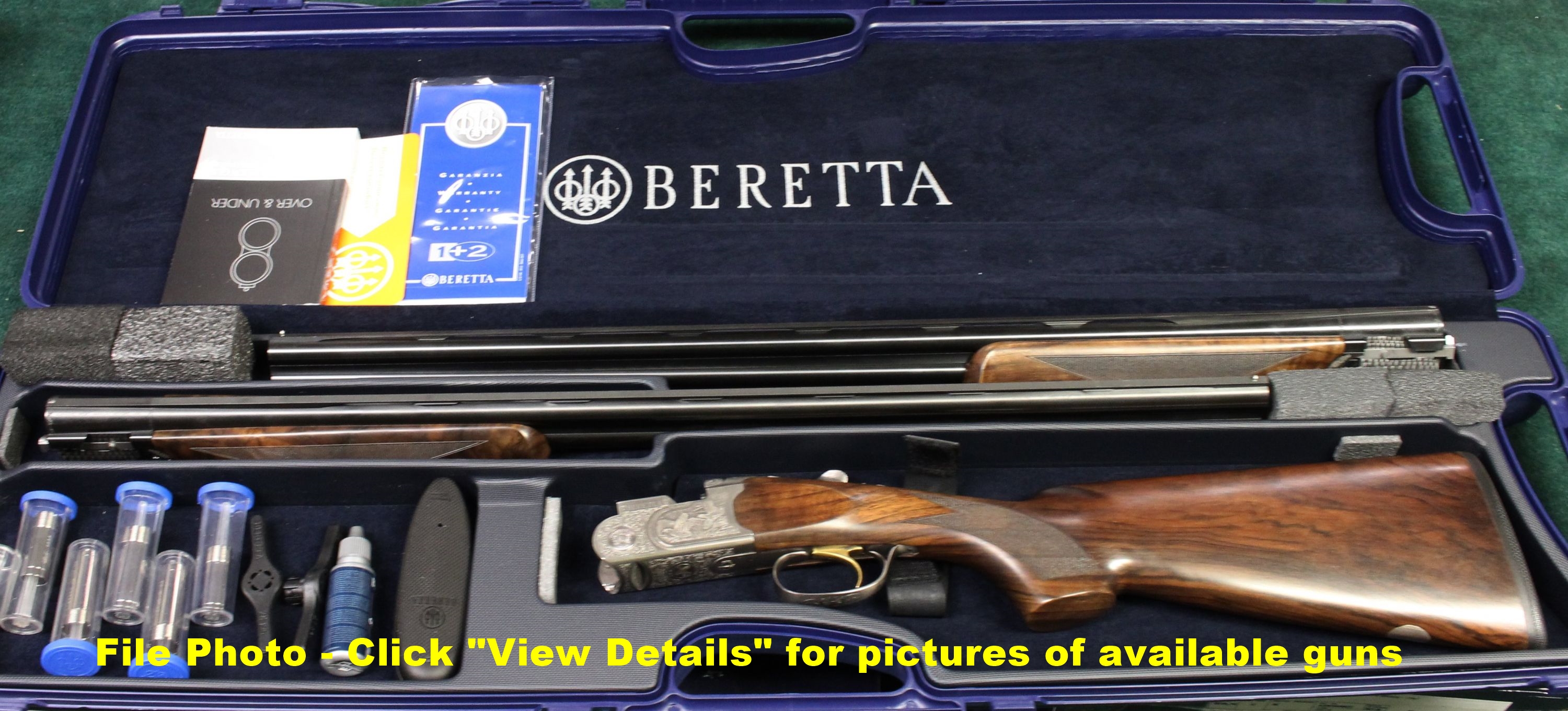 687 Silver Pigeon III Signature Deluxe Field New Beretta Shotguns